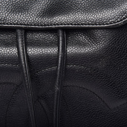 Chanel Caviar CC Backpack Black 23 of 29