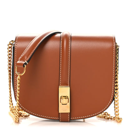 Celine Natural Calfskin Besace Small 16 Wallet on Chain Tan 1 of 11