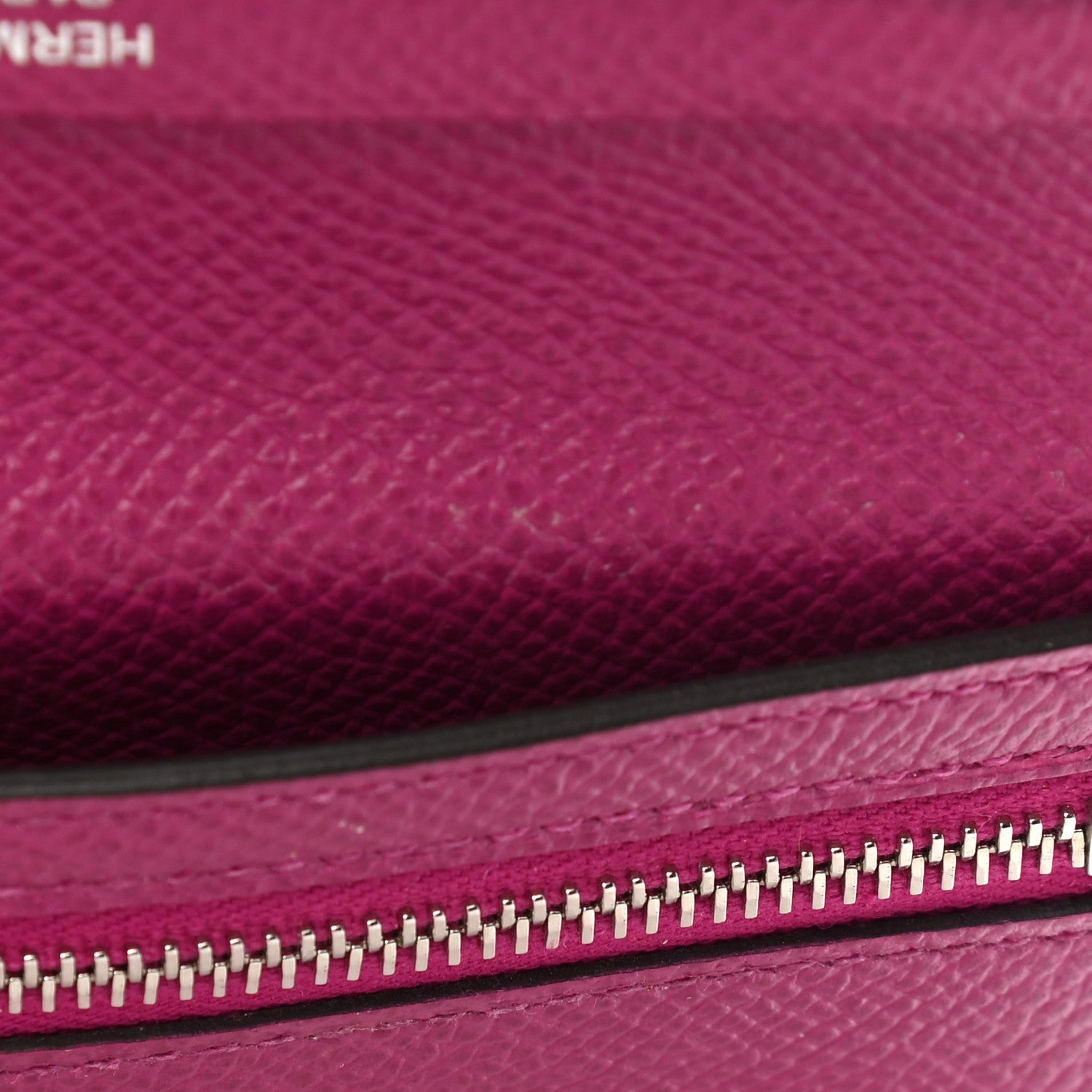 Hermes Epsom Bearn Compact Wallet Rose Pourpre 8 of 12