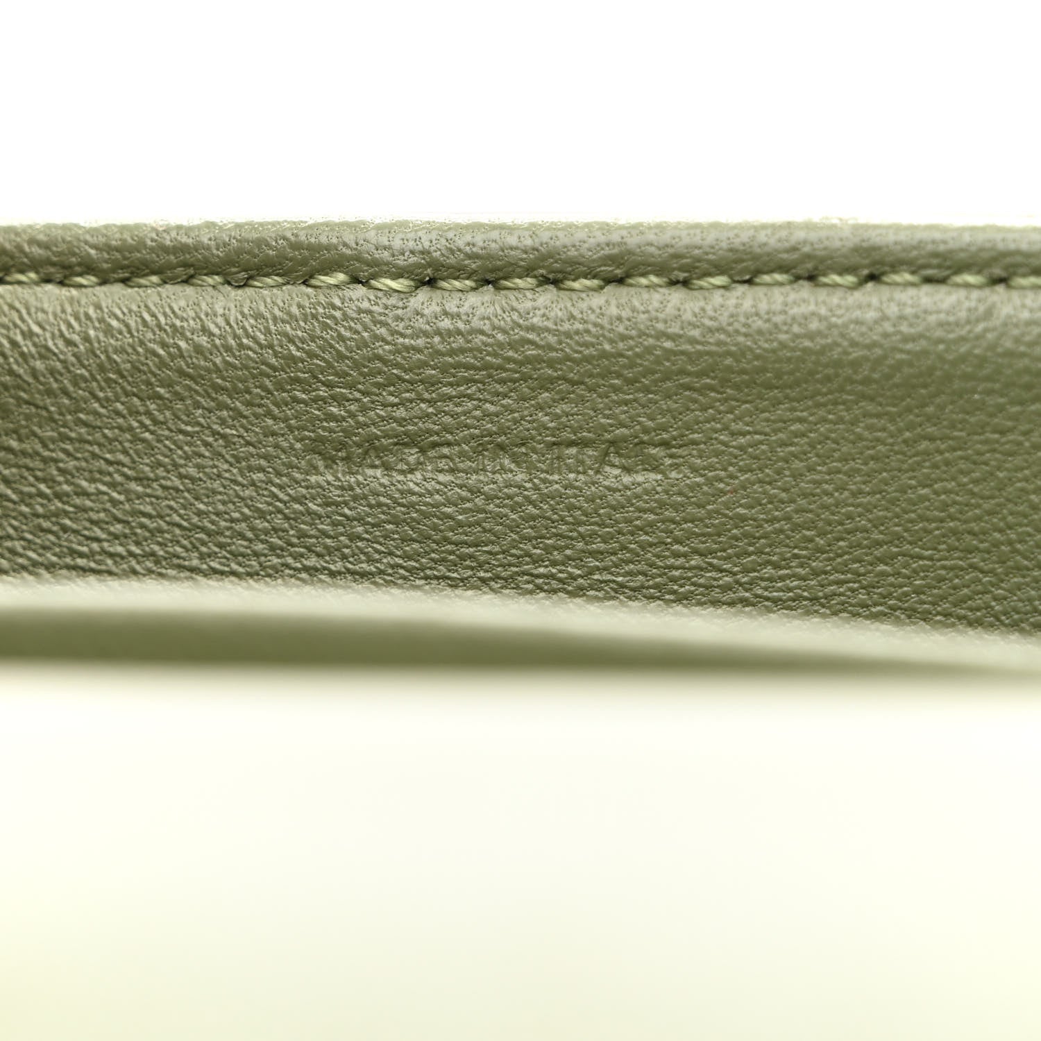 Celine Shiny Calfskin Nano Triomphe Soft Khaki 7 of 12