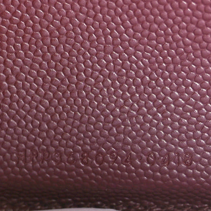 Saint Laurent Grain De Poudre Matelasse Chevron Monogram Zip Around Wallet Rouge Legion 7 of 10