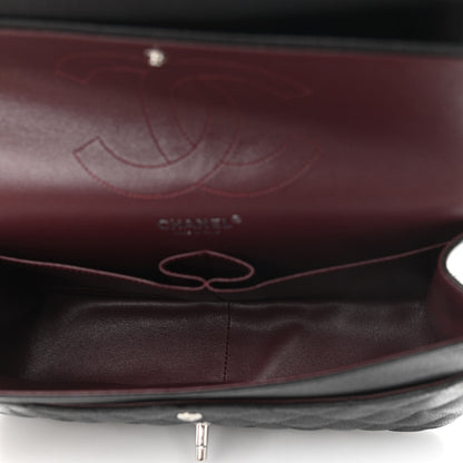 Chanel Caviar Quilted Jumbo Double Flap Black 5 of 11