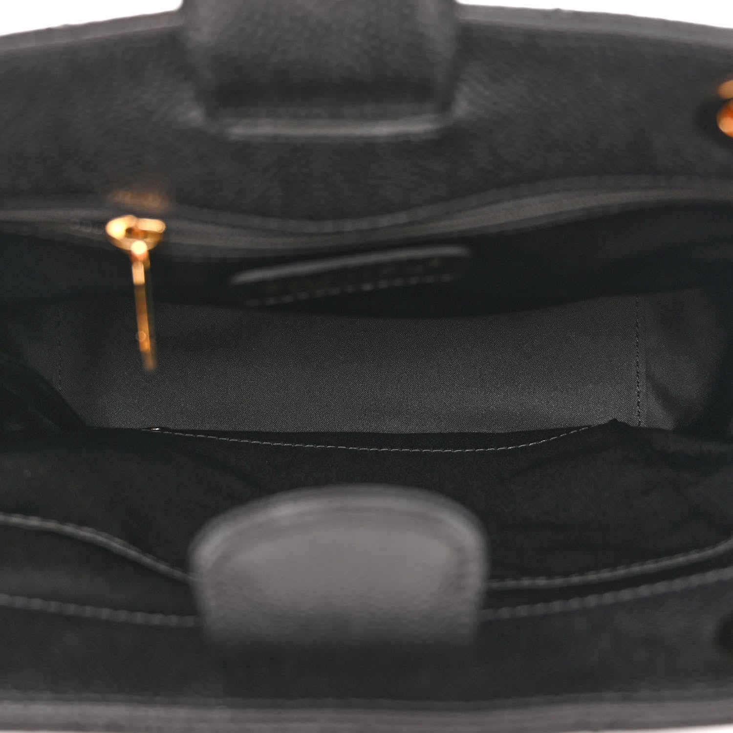 Chanel Caviar Quilted Petit Shopping Tote PST Black 5 of 11