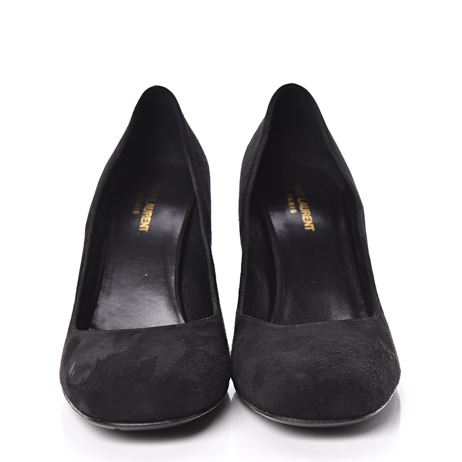 Saint Laurent Kid Scamosciato Babies 90 Pumps 41 Black 2 of 14