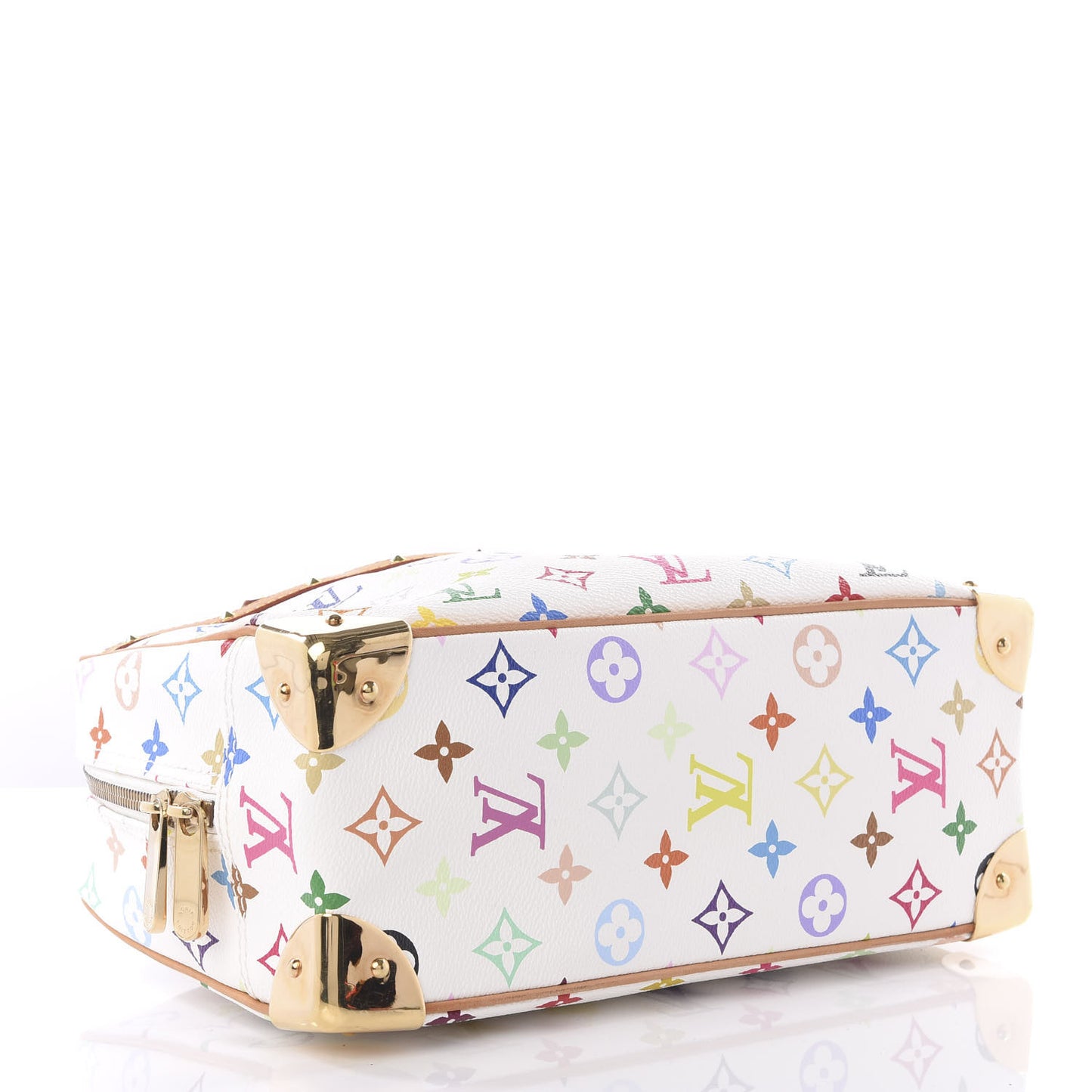 Monogram Multicolor Trouville White