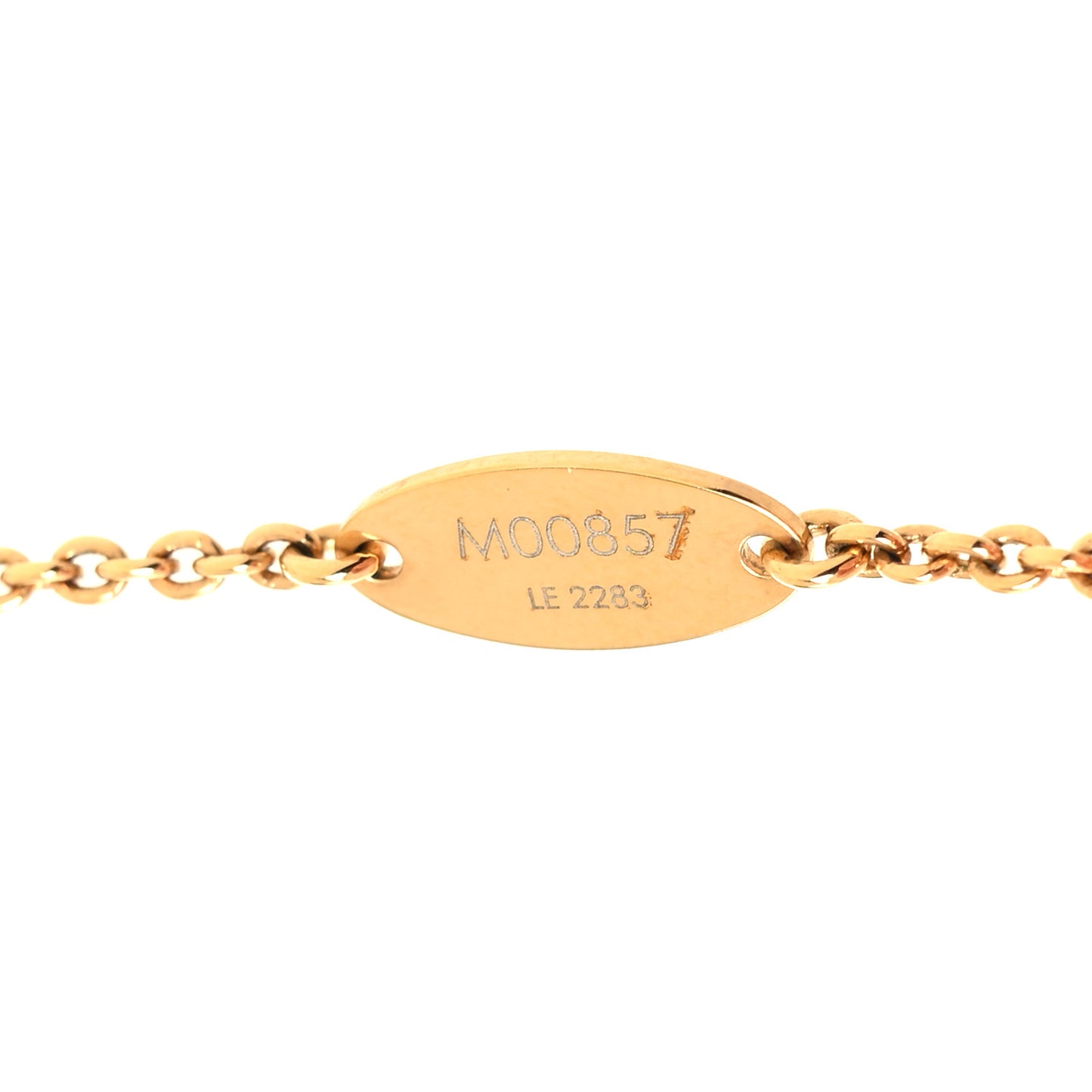 Essential V Necklace Gold