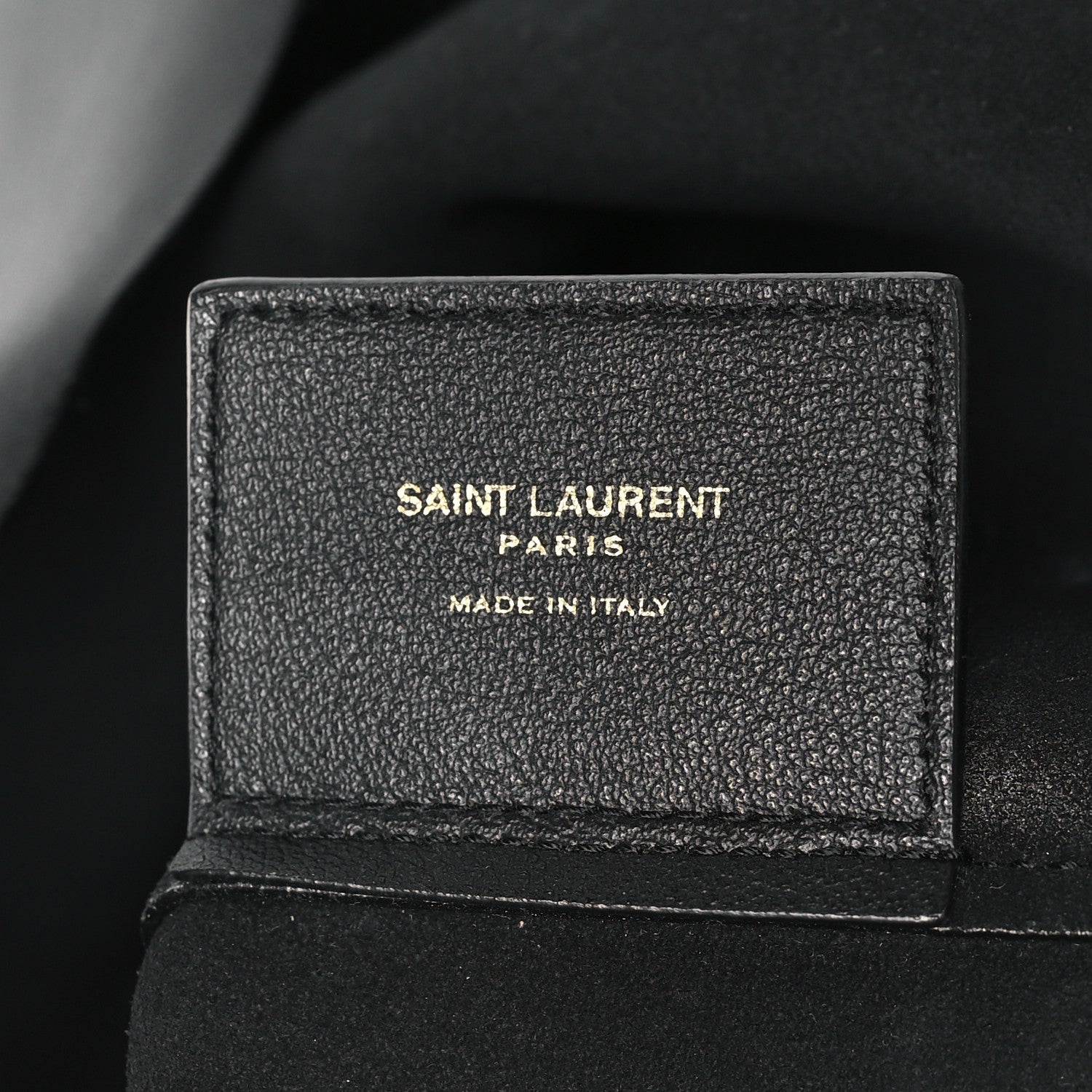 Saint Laurent Calfskin Large Shopping Tote Black 7 of 10