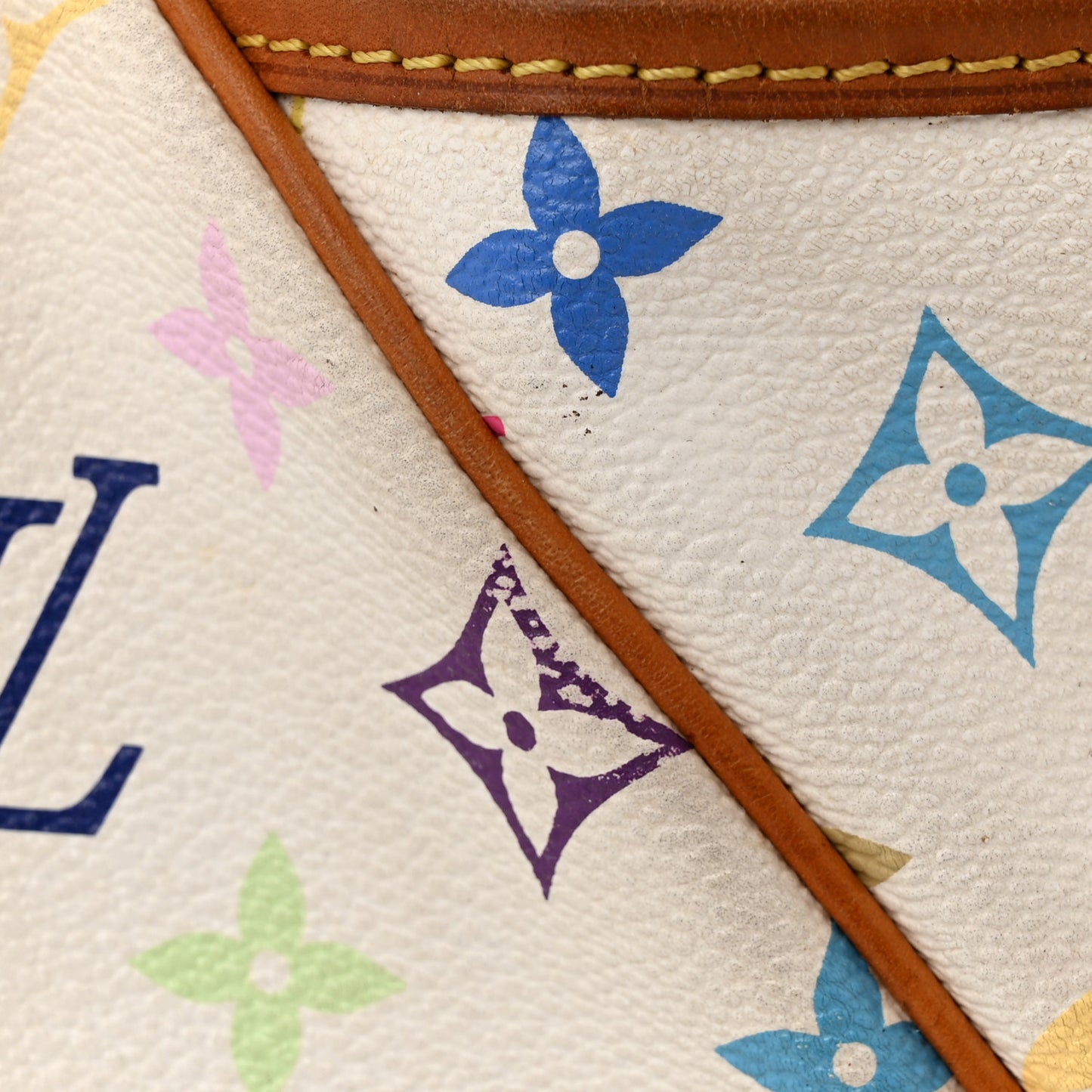 Monogram Multicolor Chrissie White