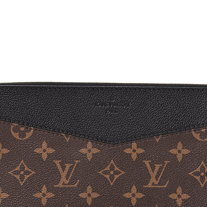 Louis Vuitton Monogram Daily Pouch Black 8 of 9