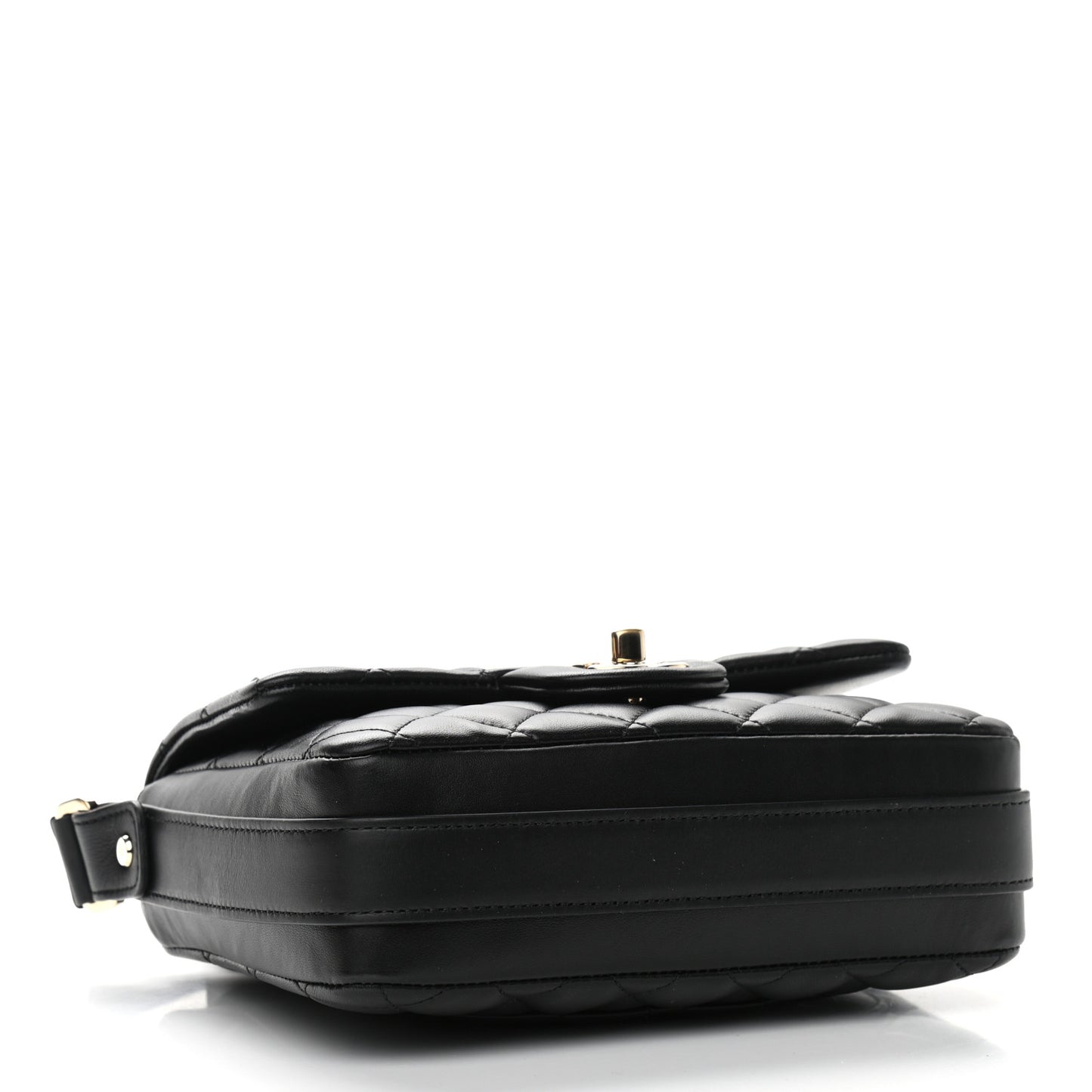 Calfskin Quilted Bolero De Chanel Flap Bag Black
