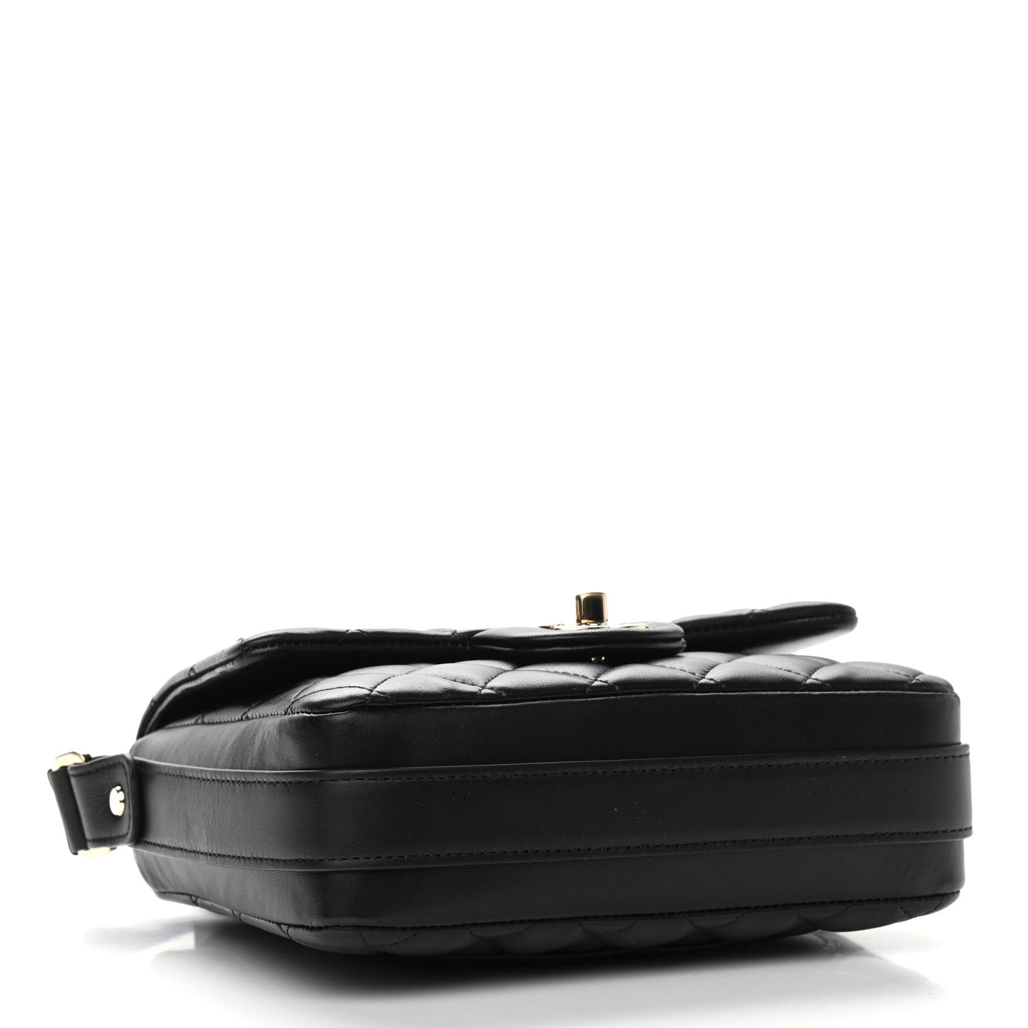 Chanel Calfskin Quilted Bolero De Chanel Flap Bag Black 4 of 9