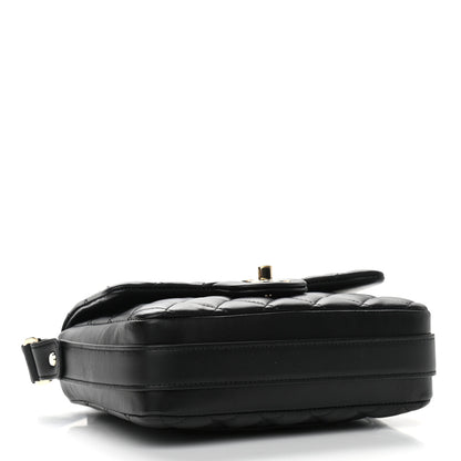 Chanel Calfskin Quilted Bolero De Chanel Flap Bag Black 4 of 9