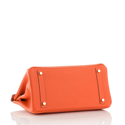 Hermes Epsom Birkin 30 Orange 5 of 24