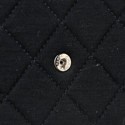 Chanel Jersey Quilted Reissue Wallet On Chain WOC Black 16 of 18