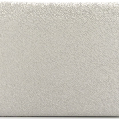 Hermes Chevre Mysore Calvi Duo Card Case Gris Perle 8 of 9
