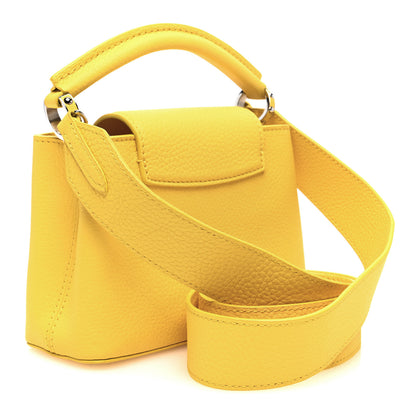 Louis Vuitton Taurillon Mini Capucines Yellow 3 of 10