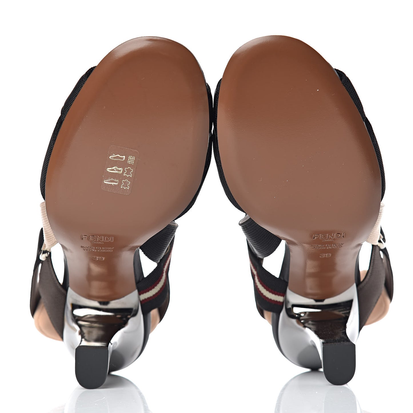 Technical Mesh Logo 3D Sandal Pumps 39 Black Multicolor