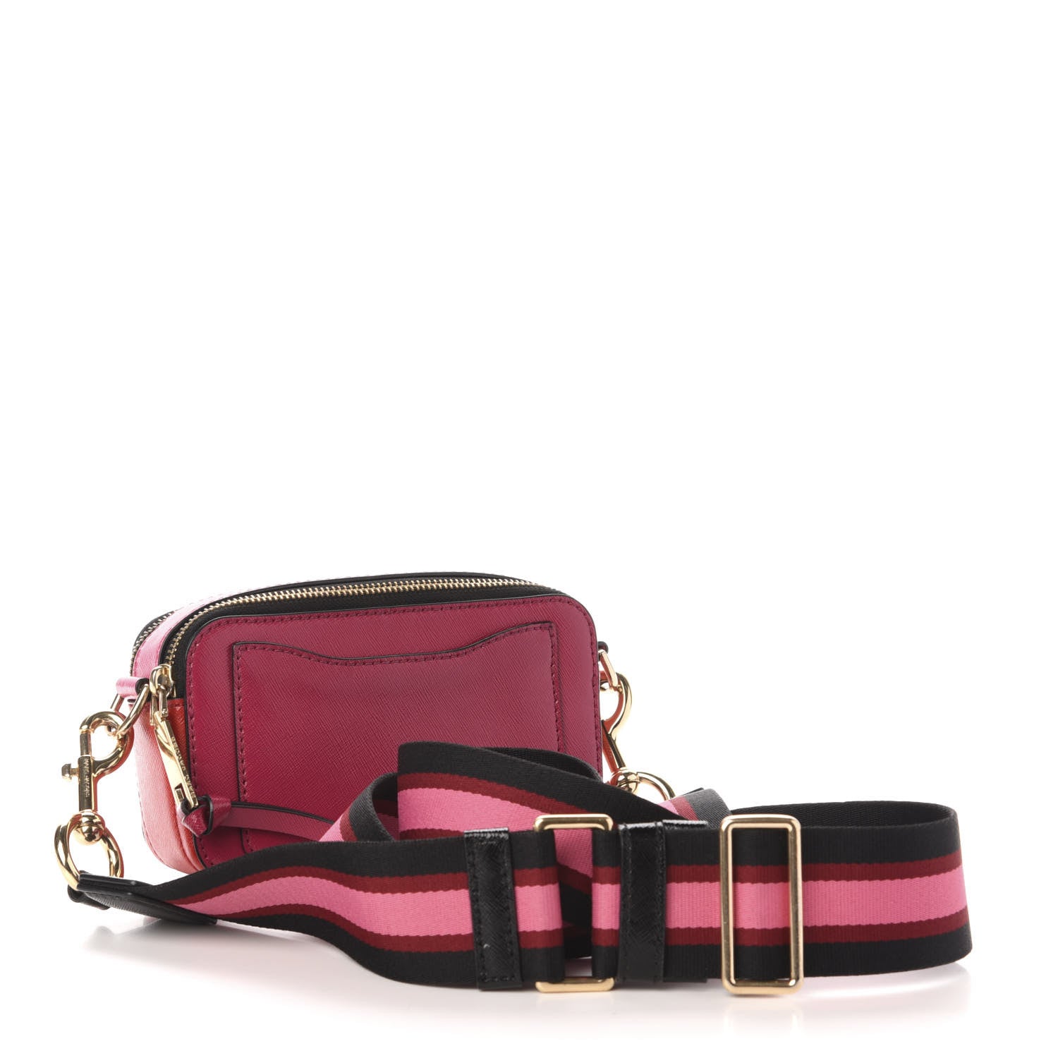 Marc Jacobs Saffiano Small Snapshot Camera Bag Hibiscus Multicolor 3 of 11
