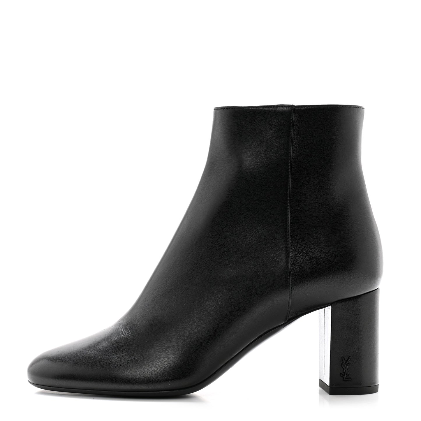 Nappa Vendome Loulou Ankle Zip Boot 38 Black