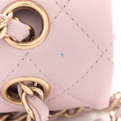 Chanel Caviar Quilted Small Double Flap Light Pink 11 of 11