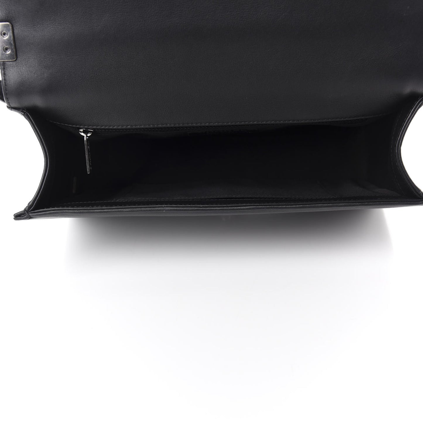 Calfskin Quilted New Medium Boy Flap Black