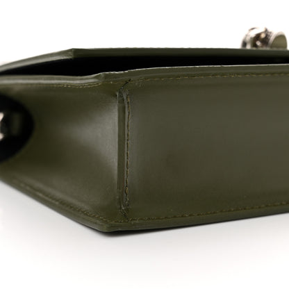 Alexander McQueen Calfskin Skull Crossbody Bag Khaki Green 7 of 13