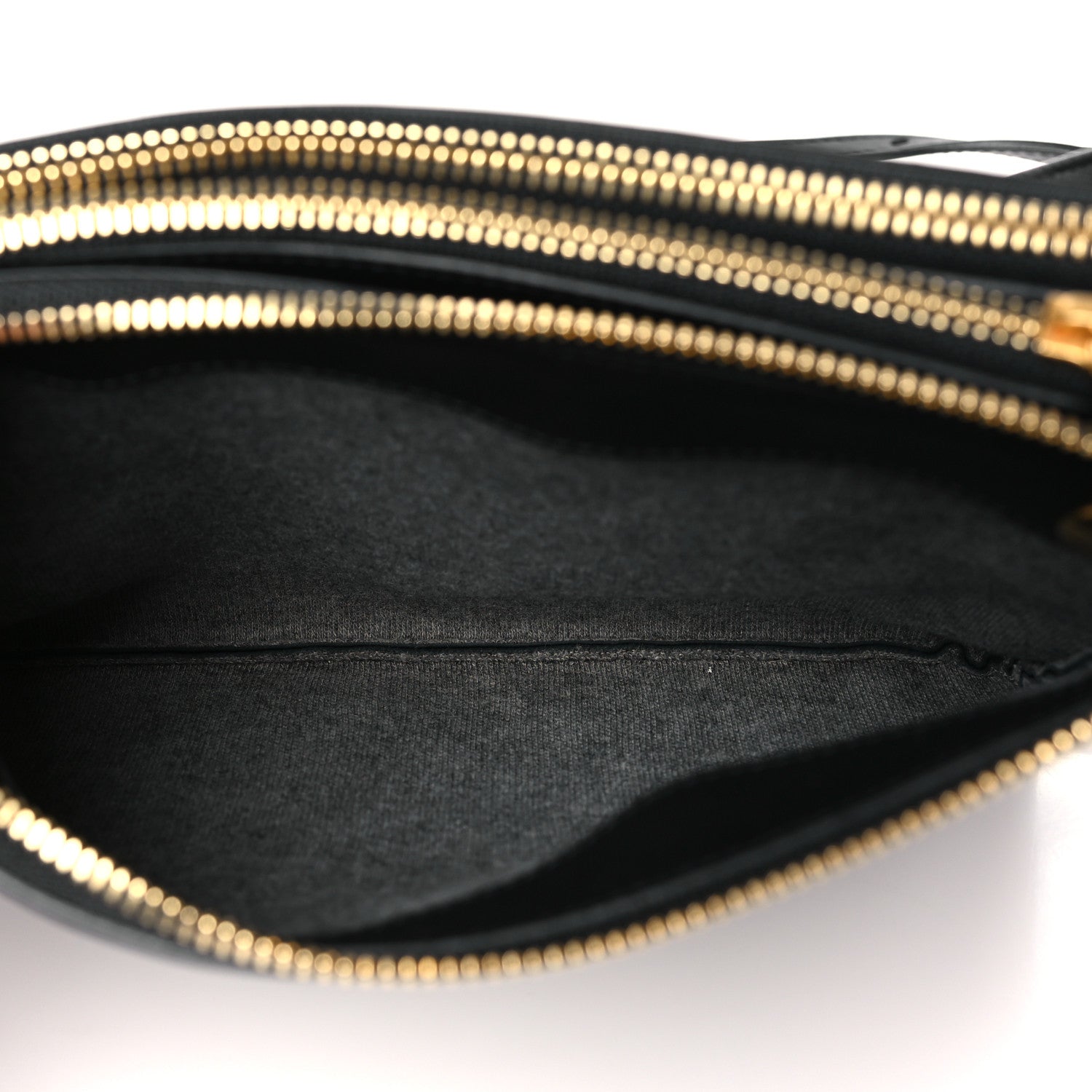 Celine Lambskin Small Trio Crossbody Bag Black 5 of 12