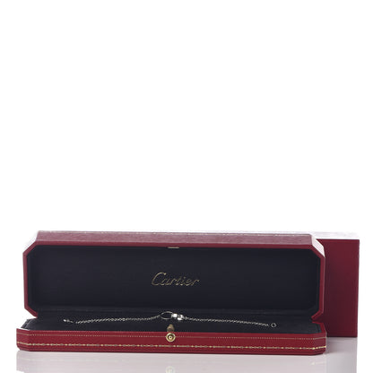Cartier 18K White Gold Interlocking LOVE Bracelet 8 of 8