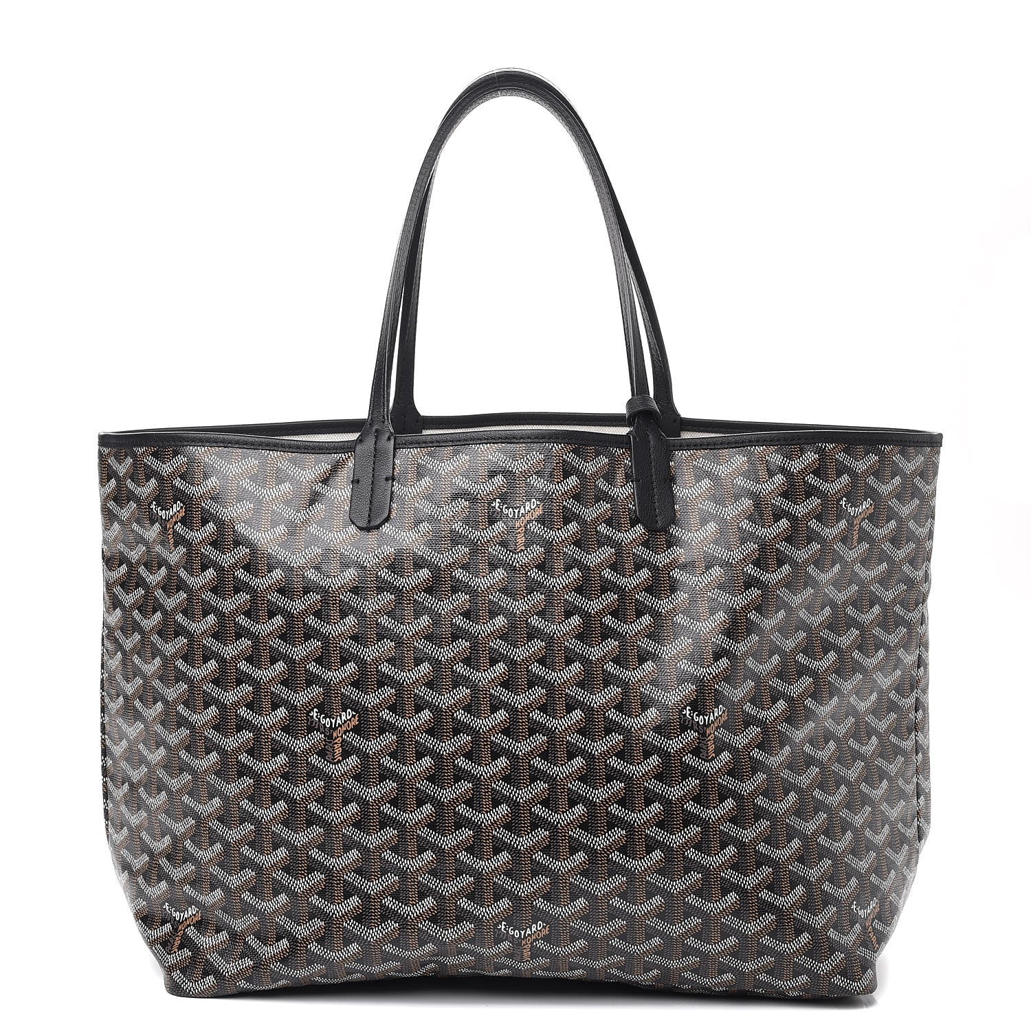 Goyard Goyardine Saint Louis PM Black 1 of 7