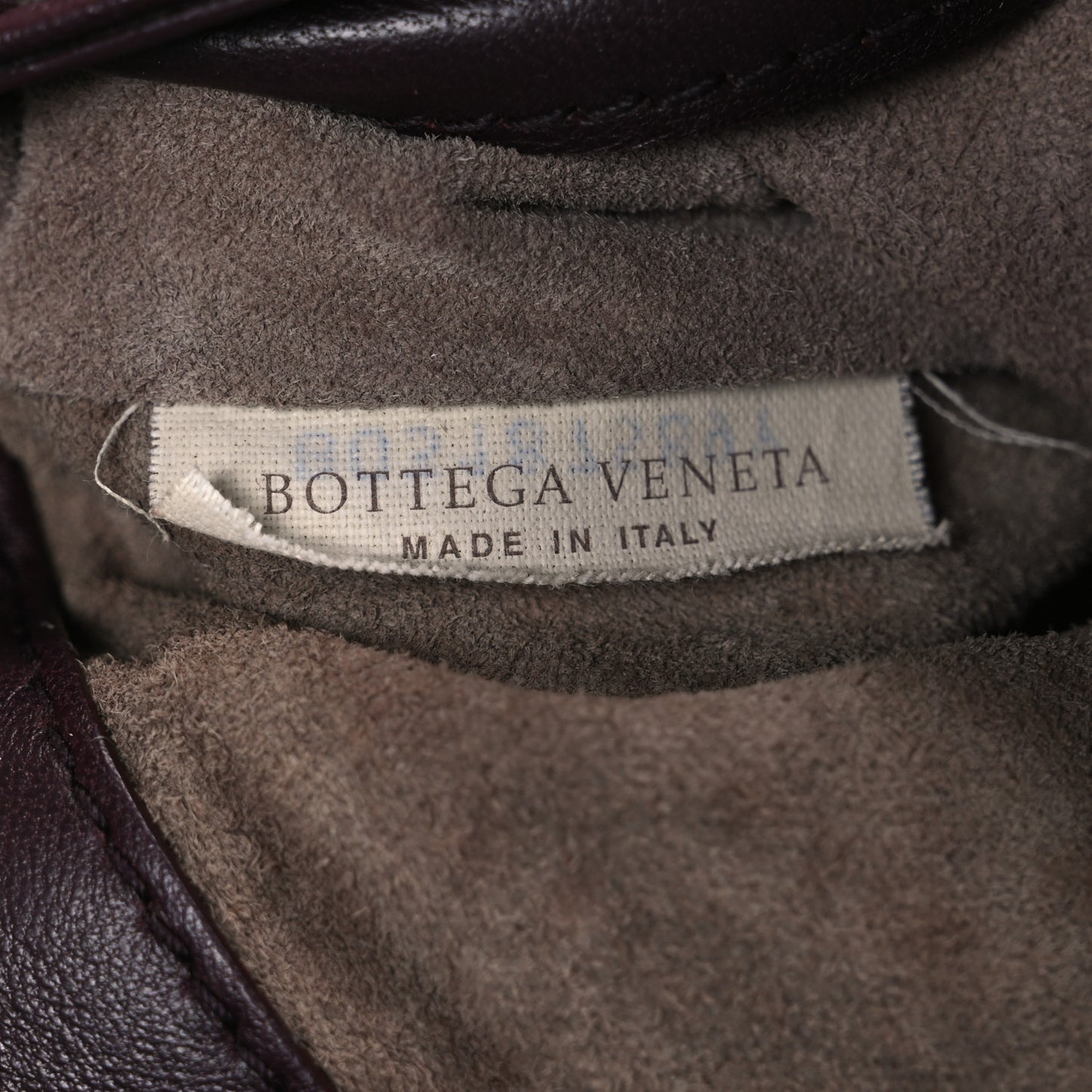 Nappa Intrecciato Double Sided Crossbody Bag Aubergine