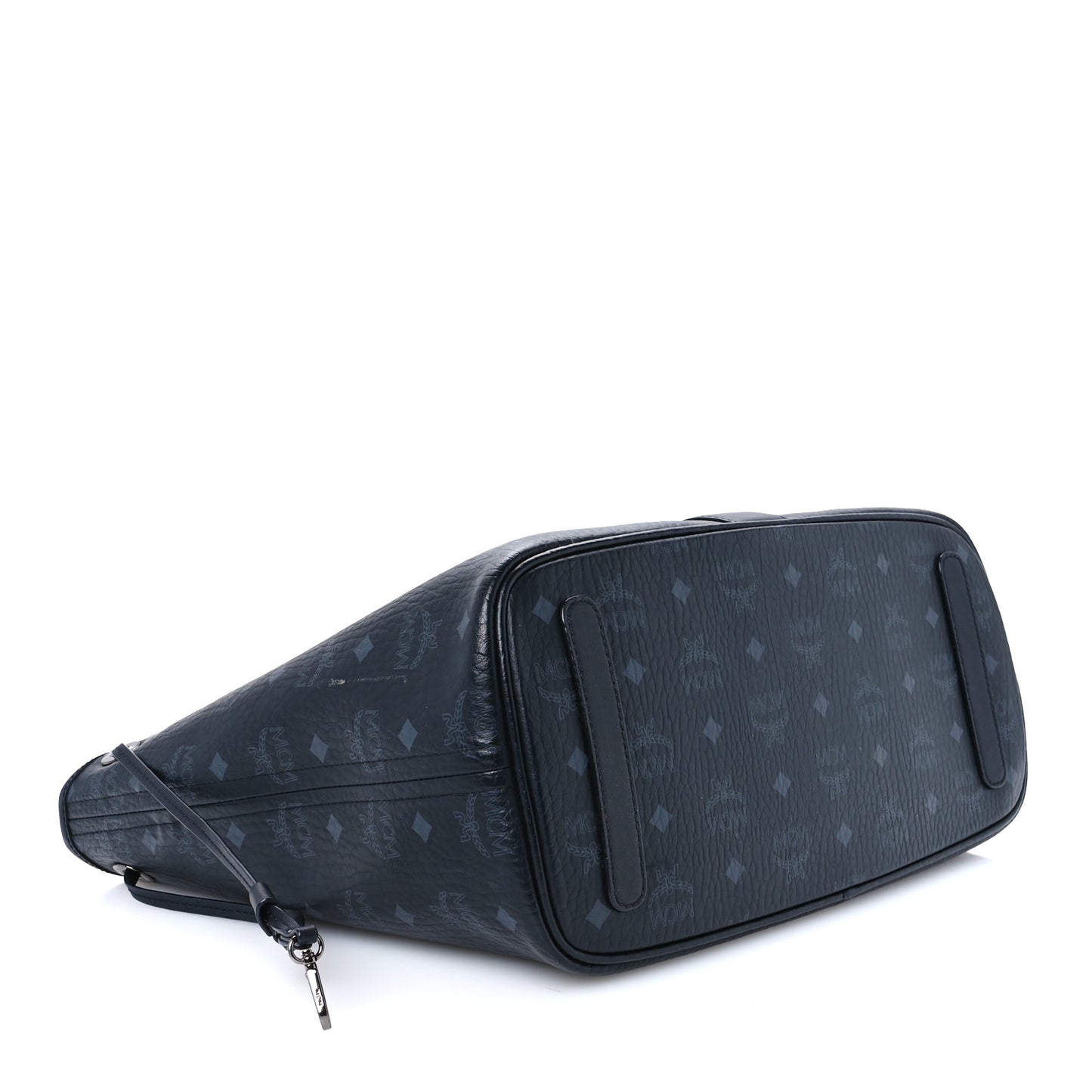 Visetos Medium Liz Reversible Shopper Tote Black