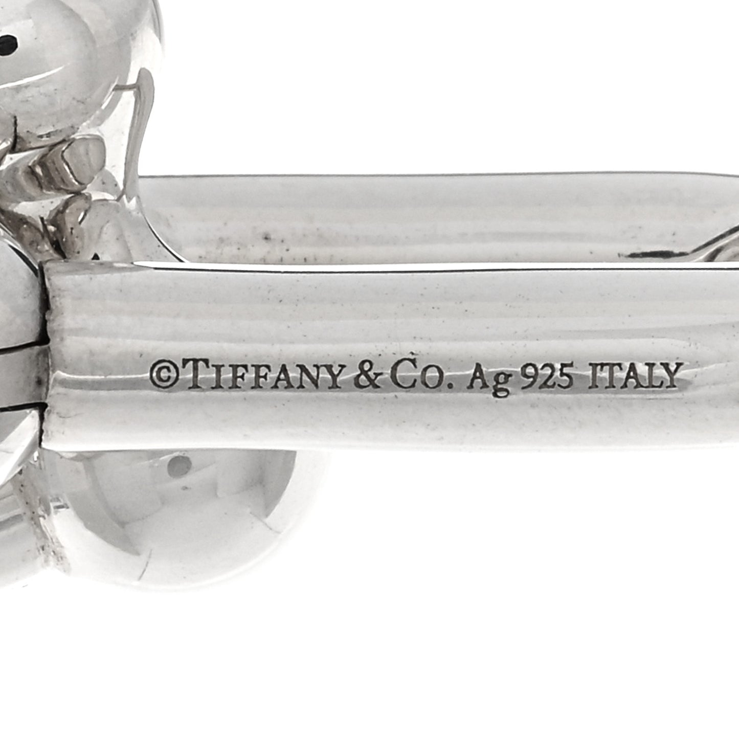 Sterling Silver Large HardWear Link Earrings