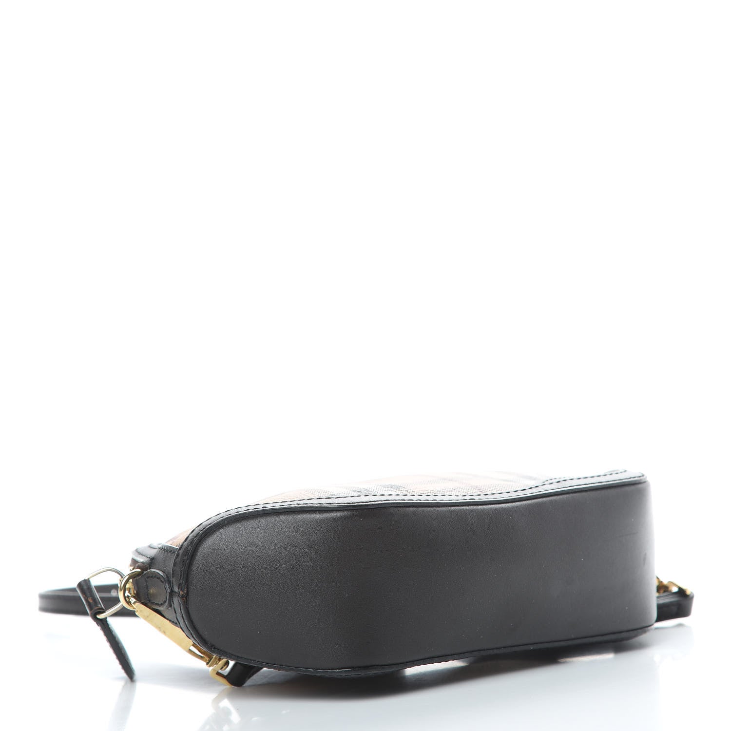 Burberry Haymarket Check Mini Orchard Crossbody Chocolate 4 of 12