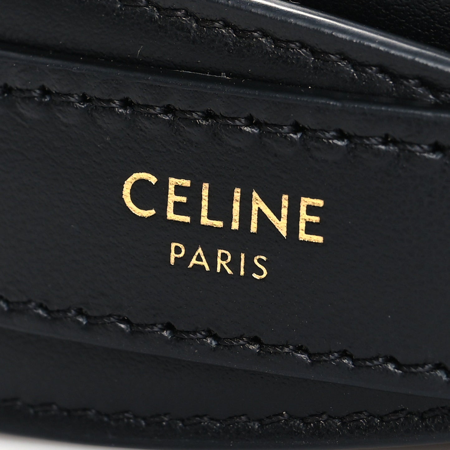 Smooth Calfskin Strap Black