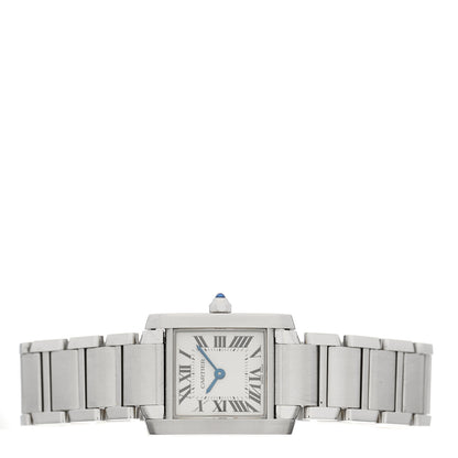 Cartier Stainless Steel 20mm Tank Francaise Quartz Watch 2 of 5