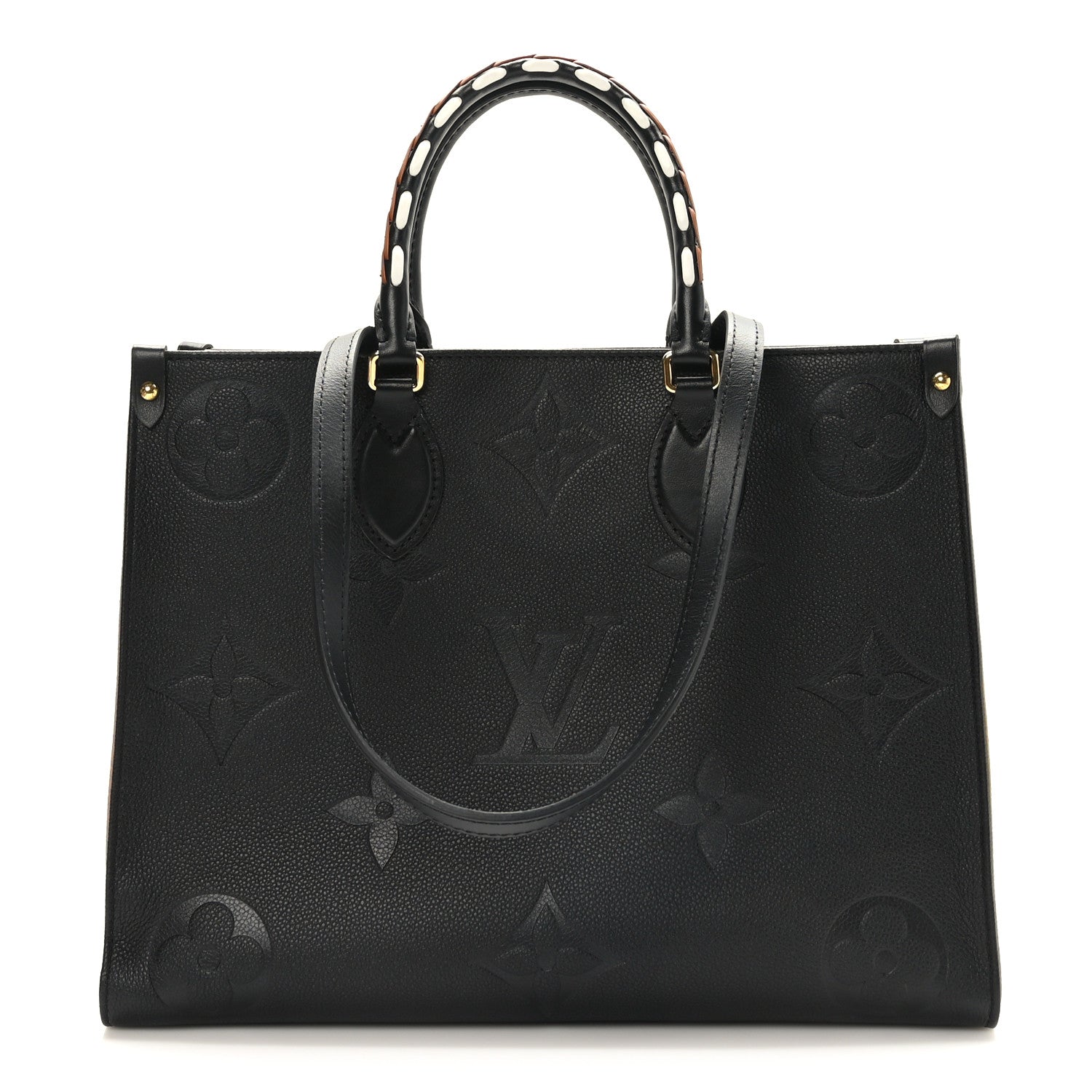 Louis Vuitton Empreinte Monogram Giant Wild At Heart Onthego MM Black 1 of 8