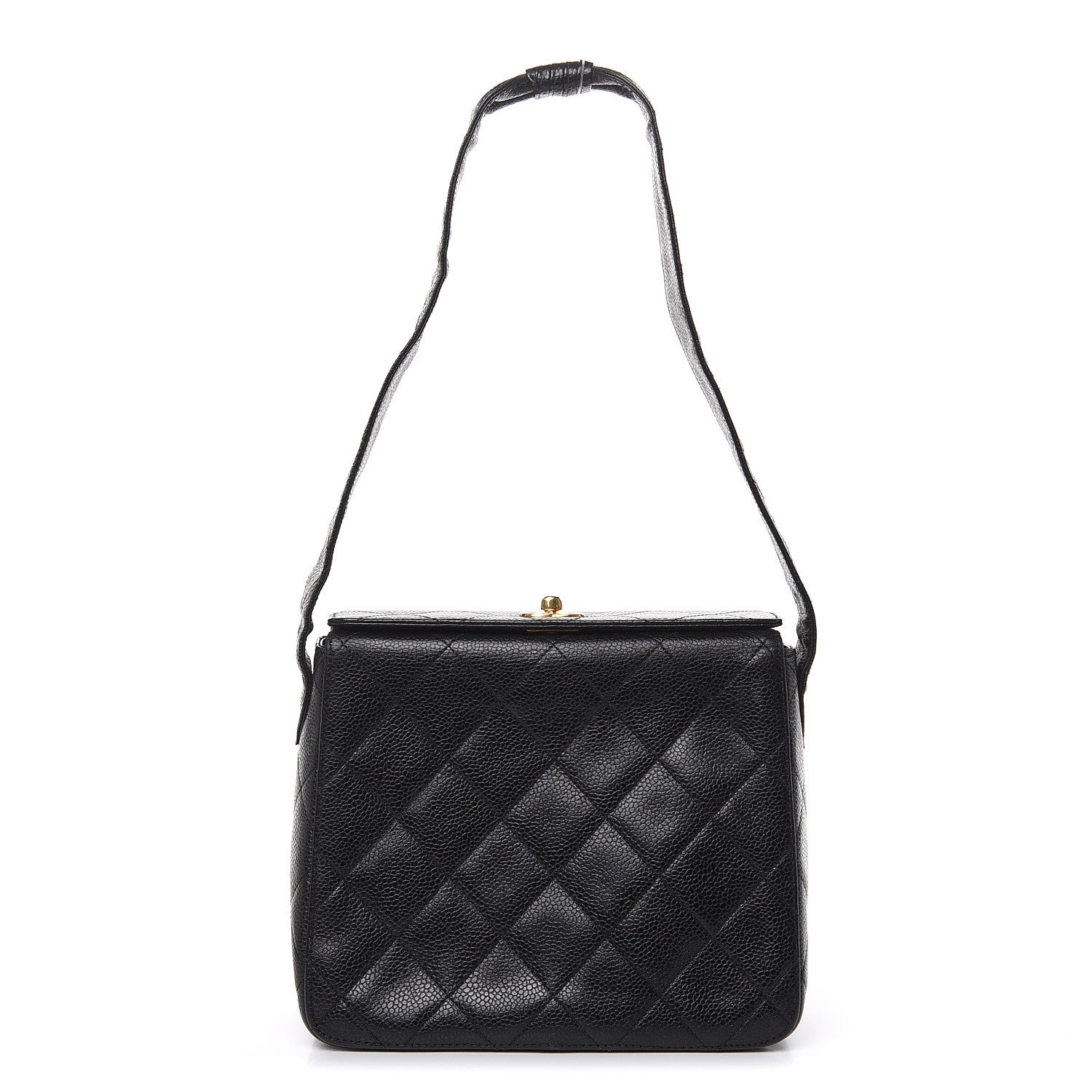 Chanel Caviar Quilted Shoulder Bag Black 1 of 12