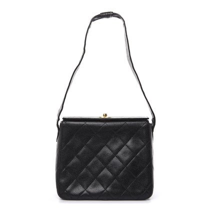Chanel Caviar Quilted Shoulder Bag Black 1 of 12