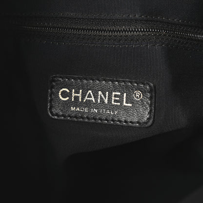 Chanel Calfskin Quilted Large Chain Me Hobo Black 5 of 8