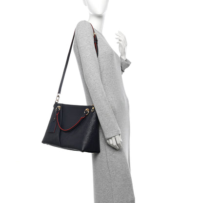 Louis Vuitton Empreinte V Tote MM Marine Rouge 2 of 9