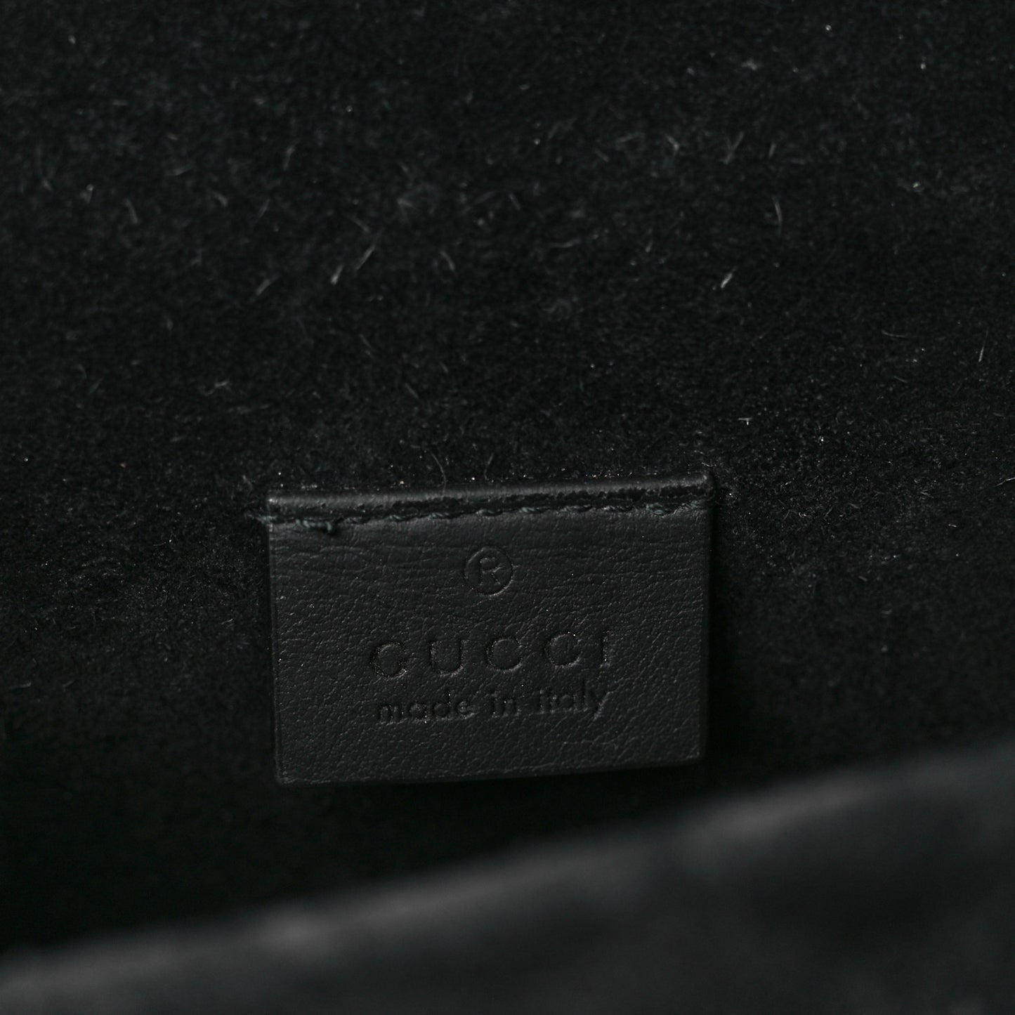 GG Supreme Monogram Mini Dionysus Shoulder Bag Black