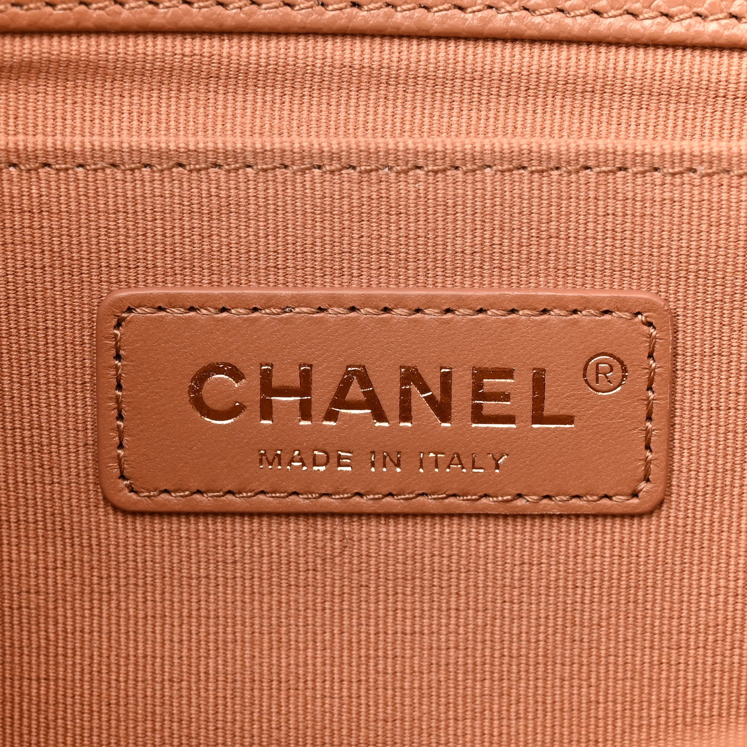 Chanel Caviar Quilted Medium Boy Flap Brown 7 of 11