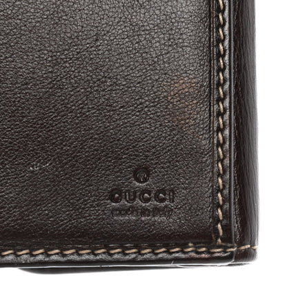 Gucci Calfskin Britt Continental Wallet Brown 6 of 11
