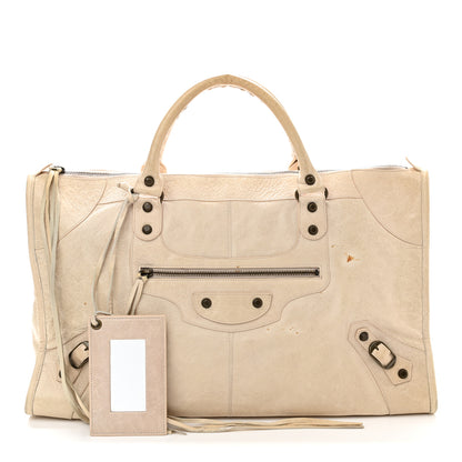 Balenciaga Agneau Classic Hardware Work Praline 3 of 15