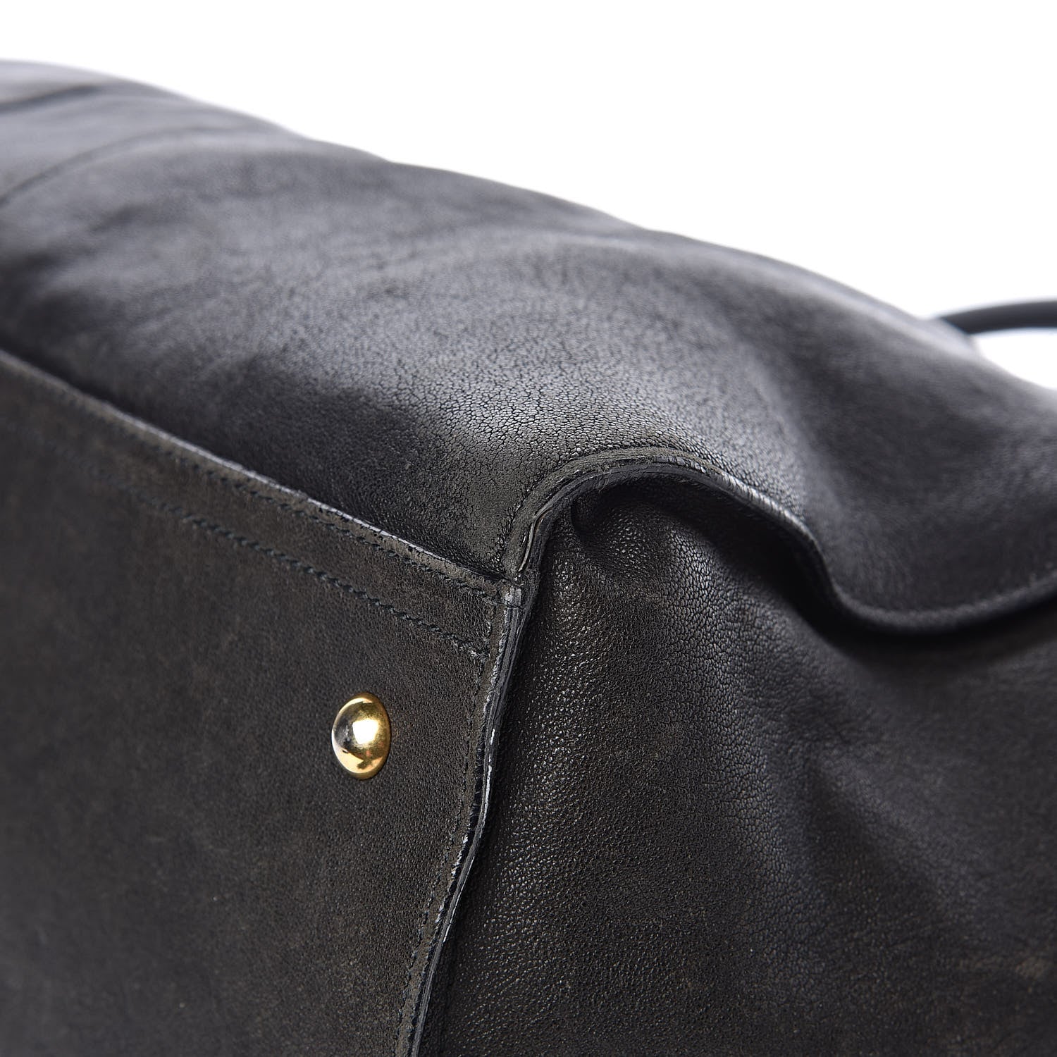 Saint Laurent Sheepskin Large Cabas ChYc Black 14 of 17