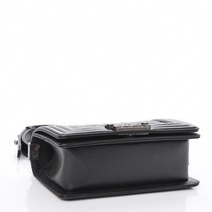 Chanel Caviar Quilted Small Boy Flap Black 4 of 7