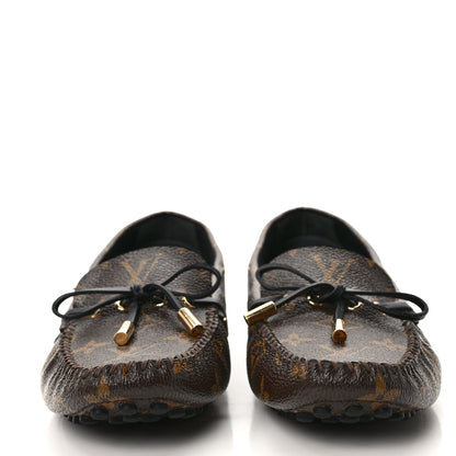 Louis Vuitton Patent Monogram Gloria Loafers 37.5 2 of 9