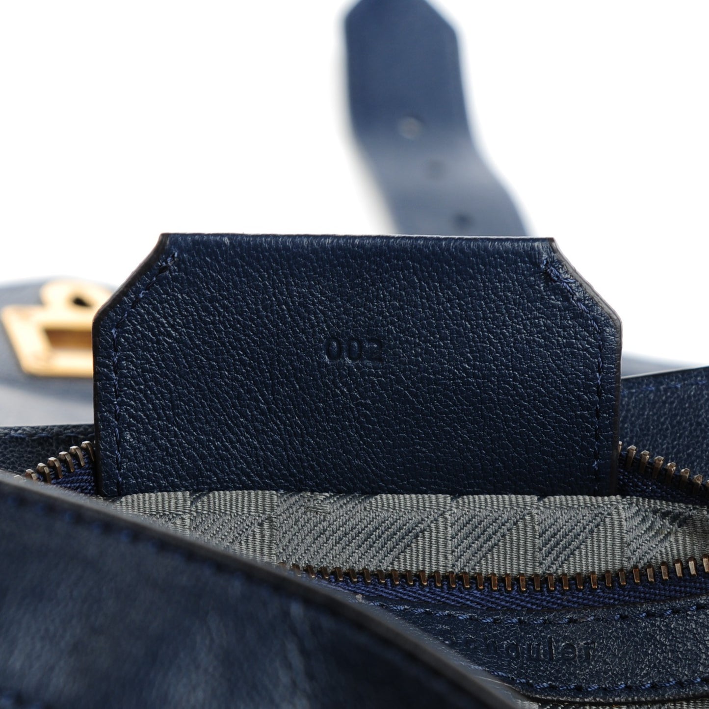 Lambskin Large PS1 Satchel Midnight