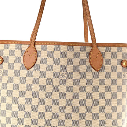 Louis Vuitton Damier Azur Neverfull MM 7 of 16
