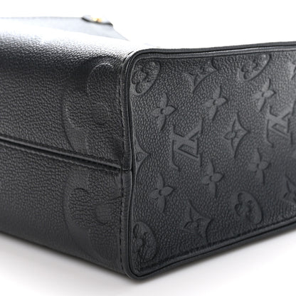 Louis Vuitton Empreinte Monogram Giant Onthego PM Black 9 of 9